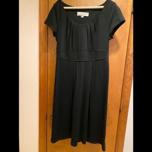 Merona black midi shortsleeved  dress med